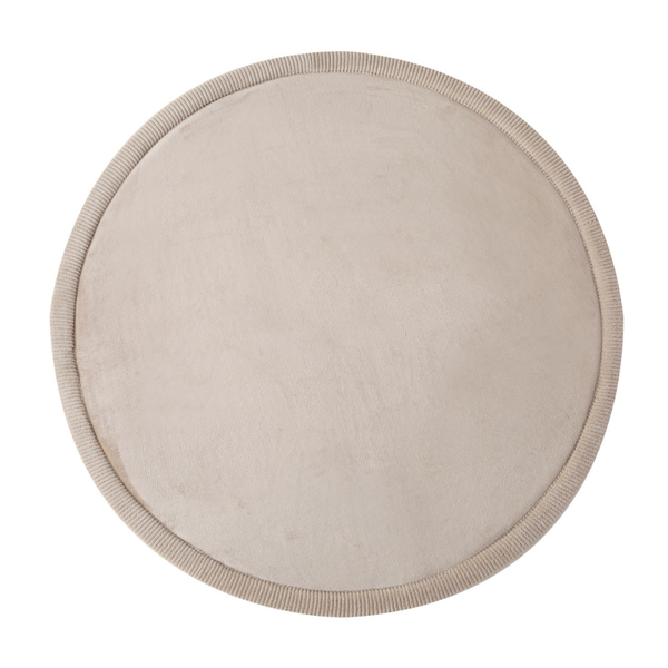 Hakuna Matte - CloudSoft Play Mat Carpet - Beige 120 x 2.5 cm (round)