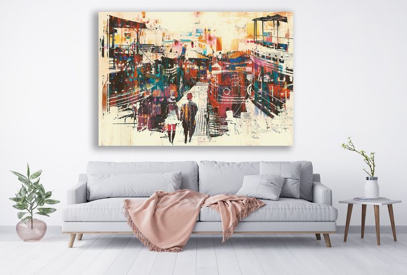 City Love Walk Canvas - 0051