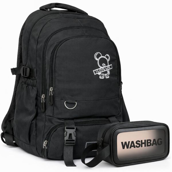 Durable Oxford School Bag Orthopedic Waterproof School Backpack