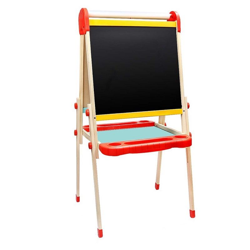 SDS 2in1 Whiteboard Blackboard Kids Standing Art Easel Board Shop