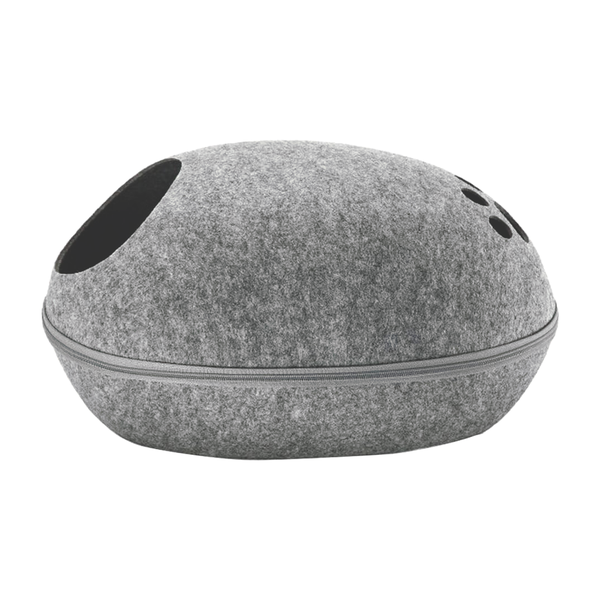 42 cm Cat Cave Bed with Zipper Removable and Portable for All seasons