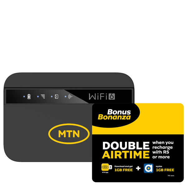MTN M36 4G MIFI Router - Black