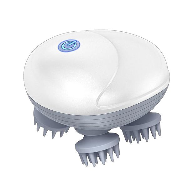 Electric Scalp Massager Cat Dog Head Massager Portable for Hair Loss Growth