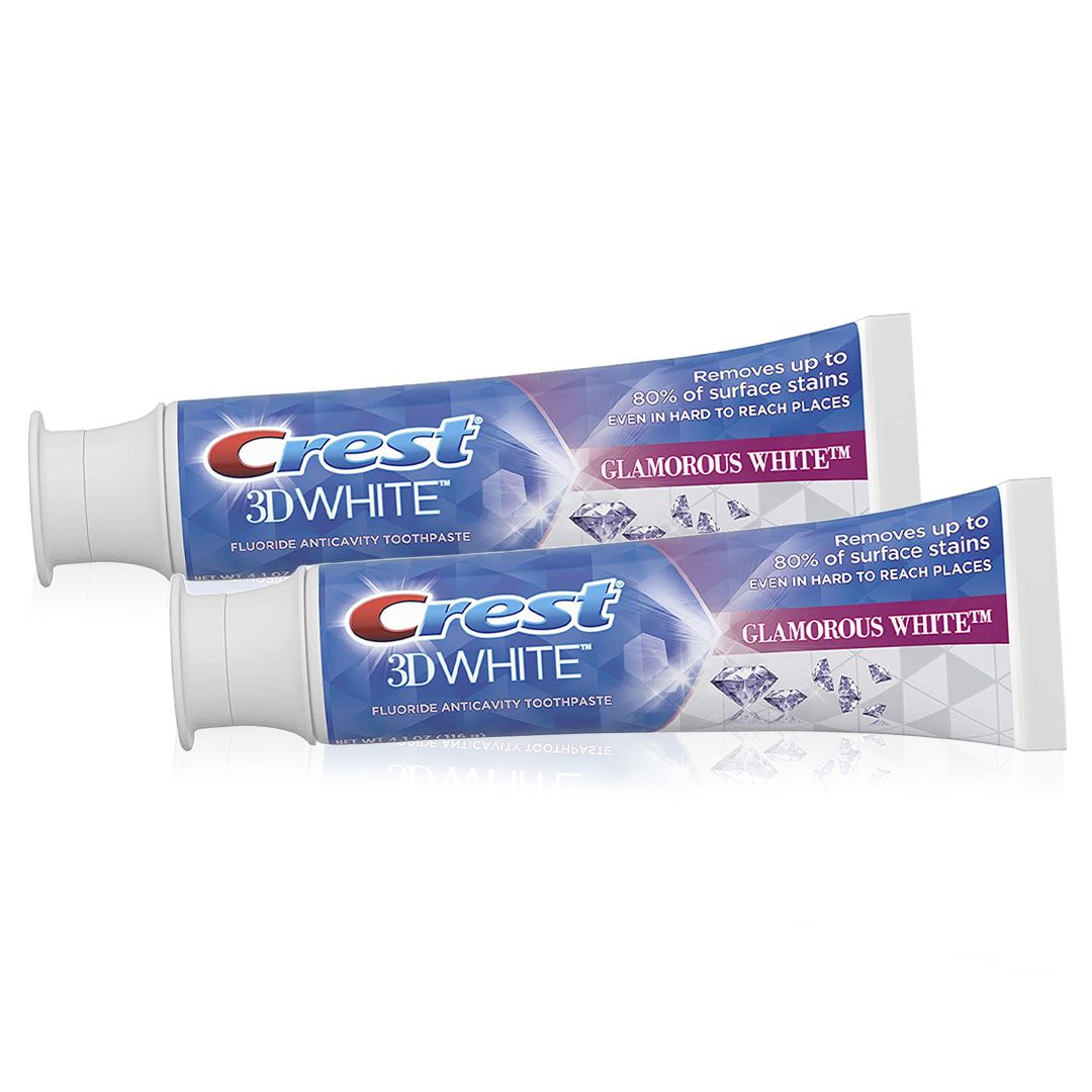 Crest 3D White, Whitening Toothpaste Glamorous White (2 Pack) Buy