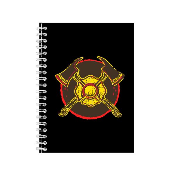 Firefighter Notebook Gift Idea Writing Book Notepad Pad 22