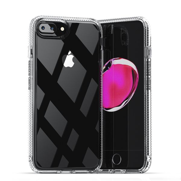 CellTime™ iPhone 6+ / 7+ / 8+ Shockproof Transparent Impact-Shell Cover