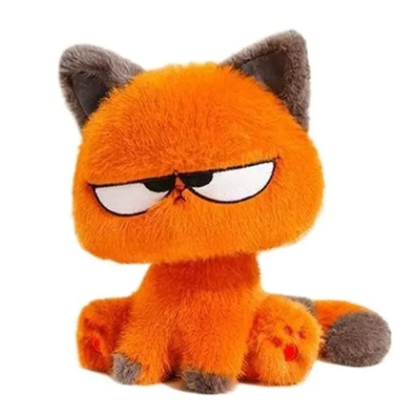Grumpy Cat Plush Toy - Orange - Attitude - L25 - Super Cool