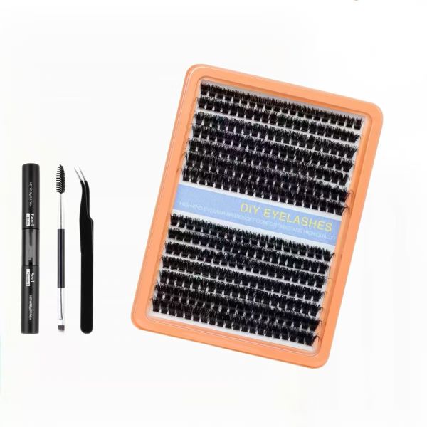 Eyelash Extensions 280 Pieces Single Eyelash Extension Kit 10-20mm Mixed