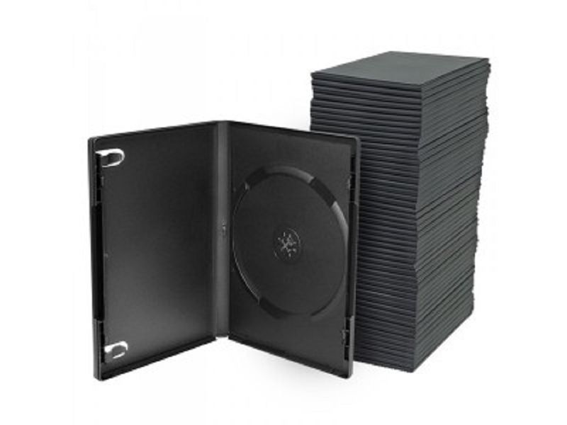 DVD Case - Black 14MM (100 pack)