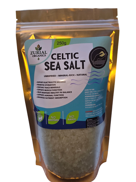 Zurial Organics Celtic Salt 250g