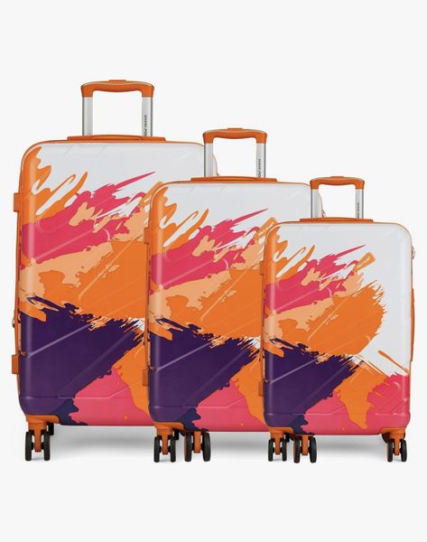 Luxury Colourful Travel Luggage - 3 Piece