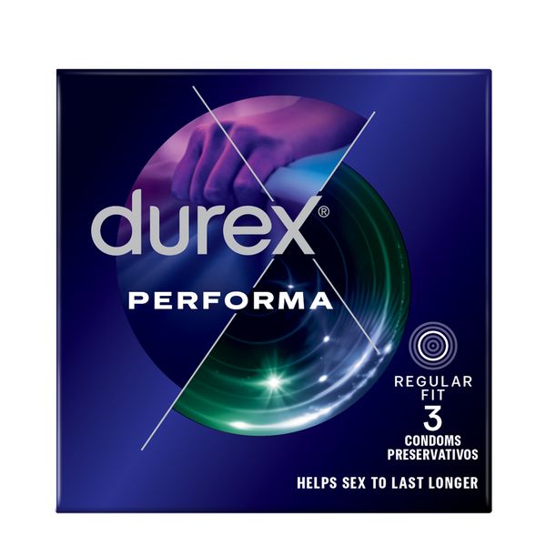 Durex 3s, Delay Climax, Lubricated Condoms, Performa