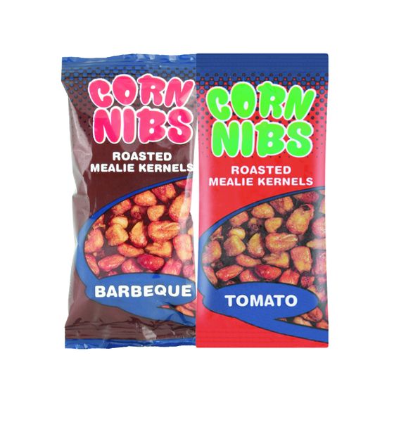 Corn Kernels 50g - Assorted - Barbeque &amp; Tomato - Pack of 20