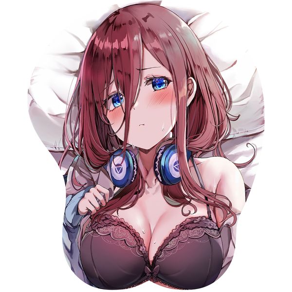 Ergonomic Soft Gel Wrist Support Gaming and Anime Mouse Pad
