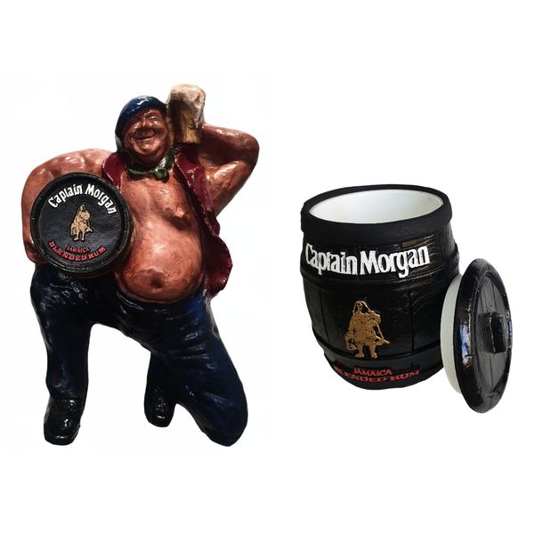 Captain Morgan 2 in 1 Combo ( Captain Barrel Man + Captain Ice Bucket)