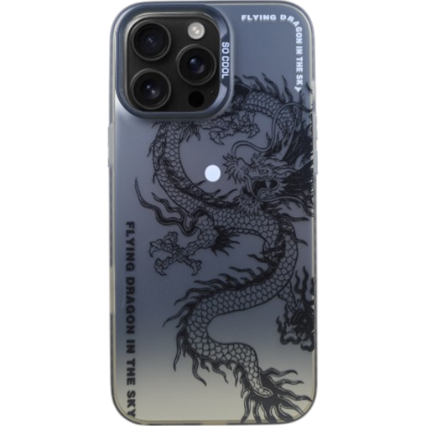 Black Dragon Phone Case Compatible With IPH16 Pro Max - Multicolor