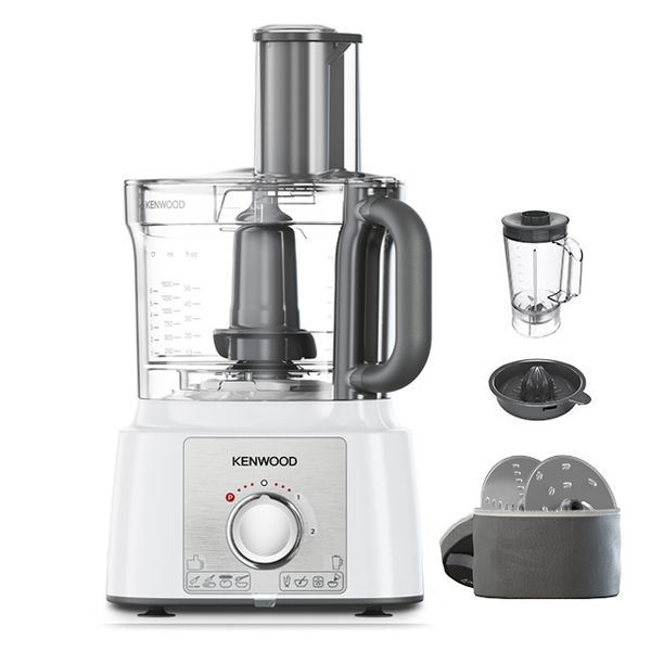Kenwood - MultiPro Express Food Processor + Blender 1000W - FDP65.450WH