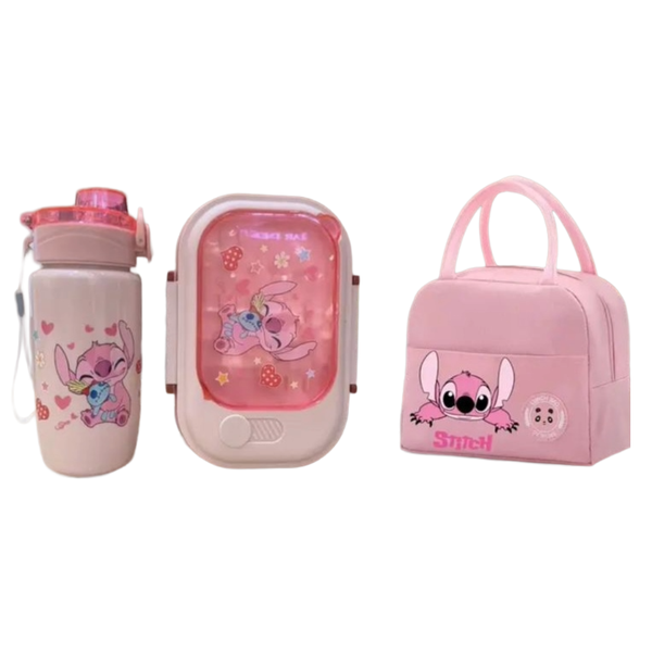 Disney Stitch 3 pc Kids Lunch Set