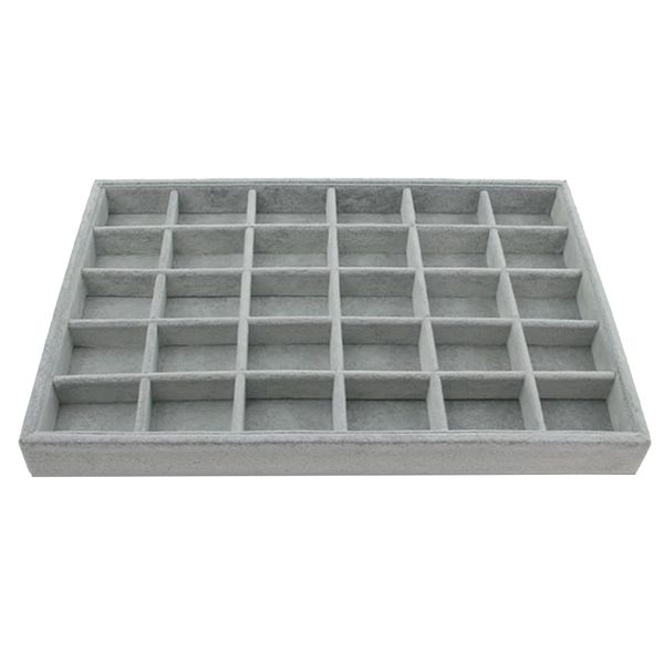 Jewelry Display Showcase Organizer Holder - 30 Compartments