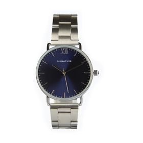 Signature Gents Silver Metal Dress Watch - Ss0024-01 