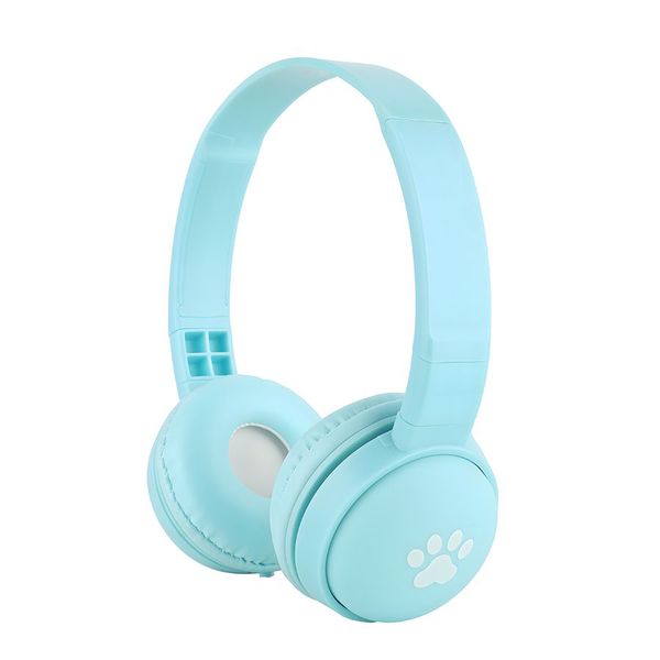 Assorted Colors Paw Print Quality Audio Mobile/Gaming Headphones