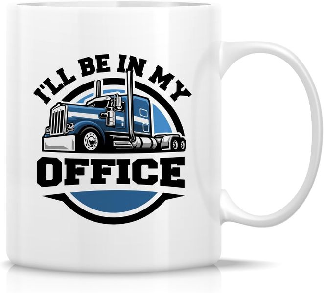 I'll be in my office-Father's day-Mother's day-Valentines-Christmas Mug