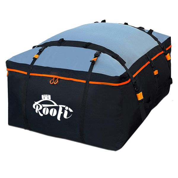 Roofi Foldable Waterproof Car Luggage Roof Bag Carrier Motor Vehicle Box
