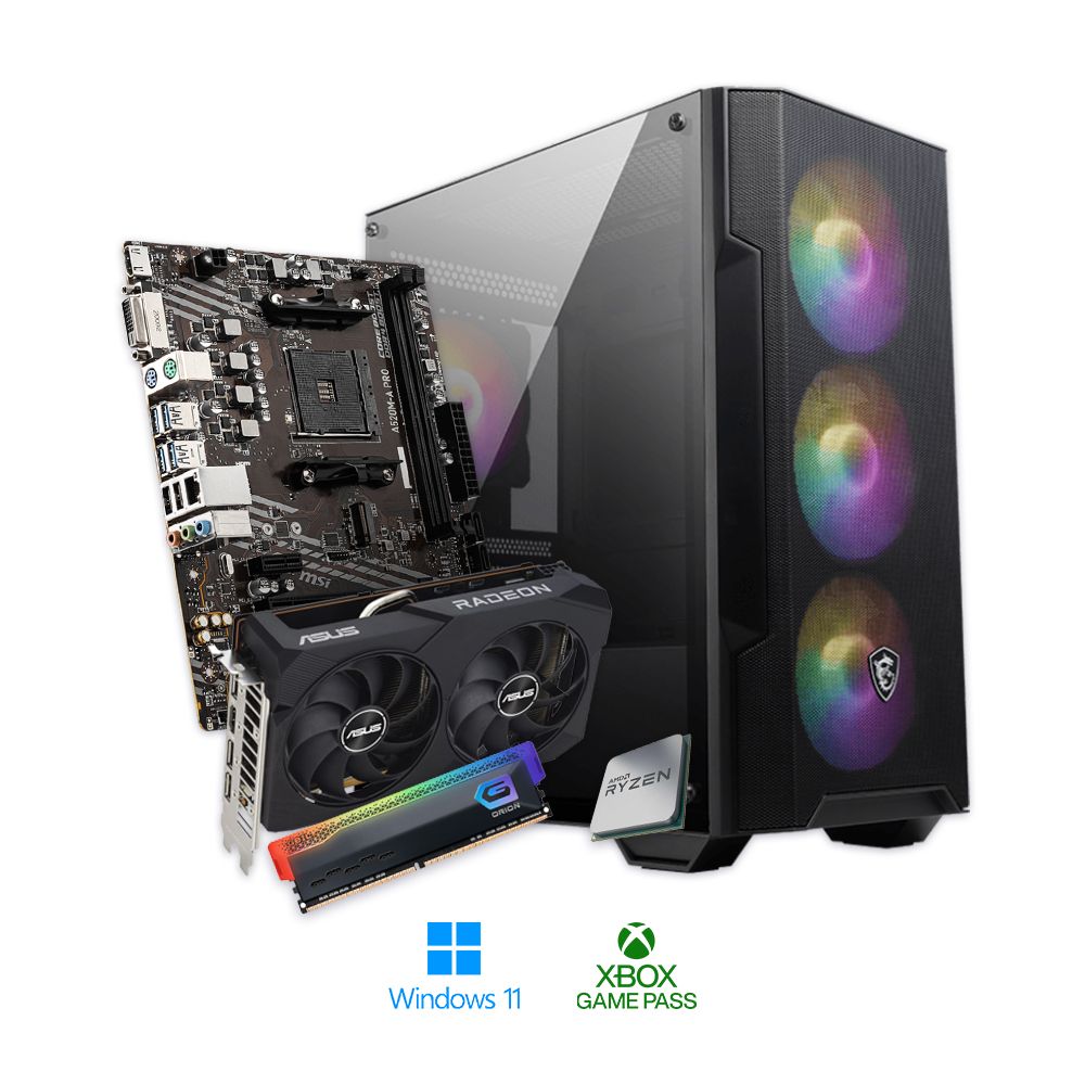 CustomBeast AMD 5500 Gaming PC Shop Today. Get it Tomorrow!