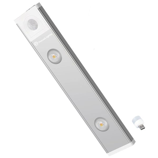 FocusLights Rechargeable Smart LED Motion Sensor Under Counter Light 26cm