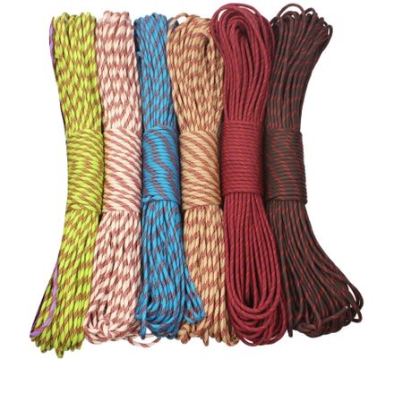 Camping Paracord Rope 6 x 10m Autumn