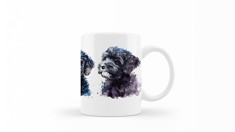 Portuguese-Water-Dog Printed Coffee Mug