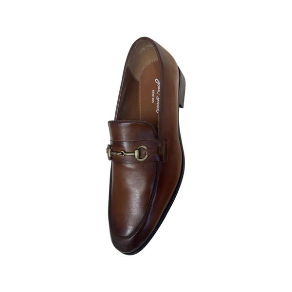 Men's Formal Leather Shoes By John Drake Moccasin Style
