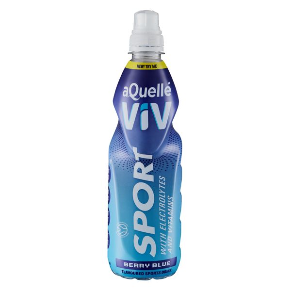 aQuelle ViV Berry Blue Sports Drink - 6 x 500 ml