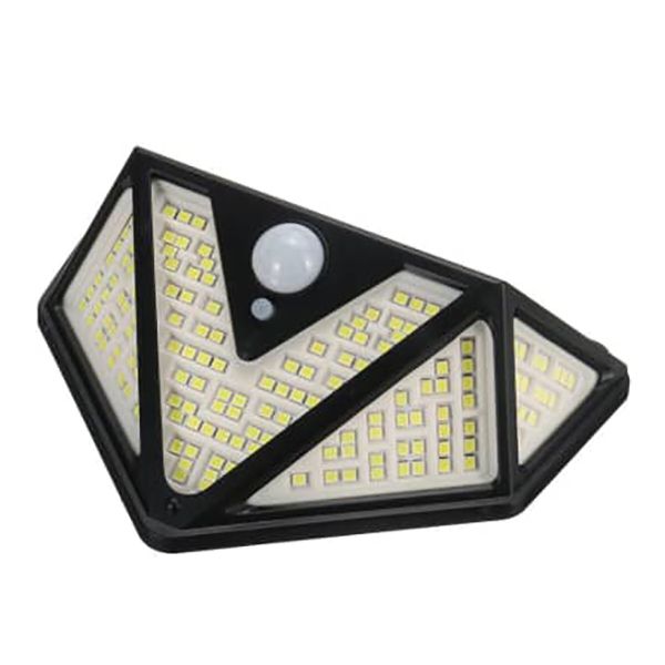 1800mAh GD-166 Solar Body Sensor Lamp with Night Sensor - 1200 Lumens