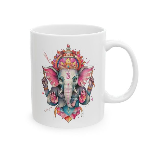 Colorful Ganesha Artistry - Mug
