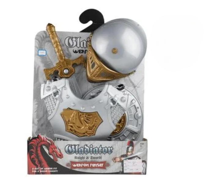 Epic Roman Gladiator Play Kit for Kids - Sword and Battle Gear