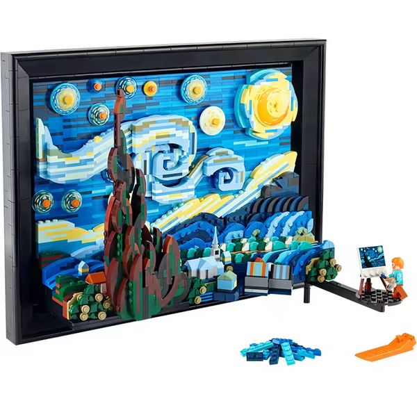 Van Gogh Painting Building Blocks - 2316 Pcs (Not a Lego Branded Product)