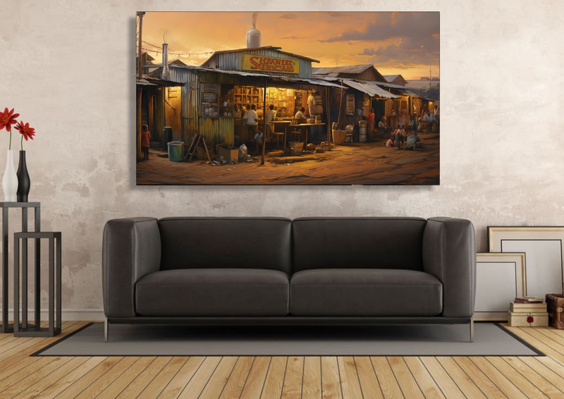 Canvas Wall Art - Shebeen Stories Abstract - IM0280