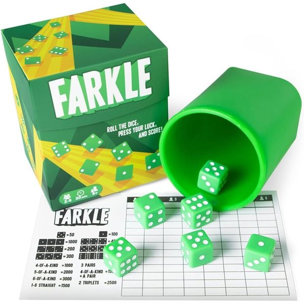 The Family Dice Game | Fun Dice Game for Game Nights | 1 Cup &amp; Dice