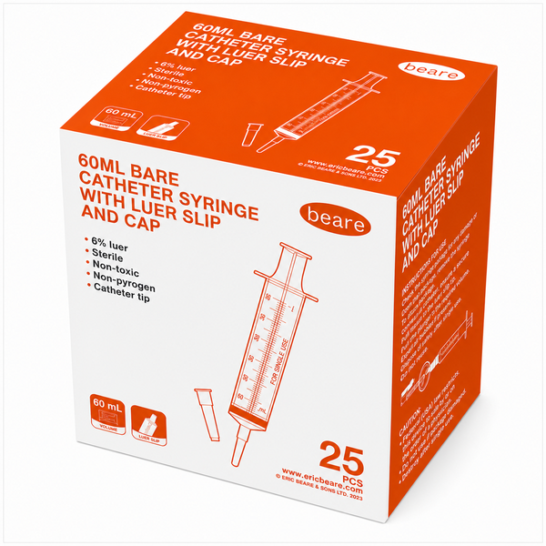 60ml Catheter Tip Luer Slip Syringe