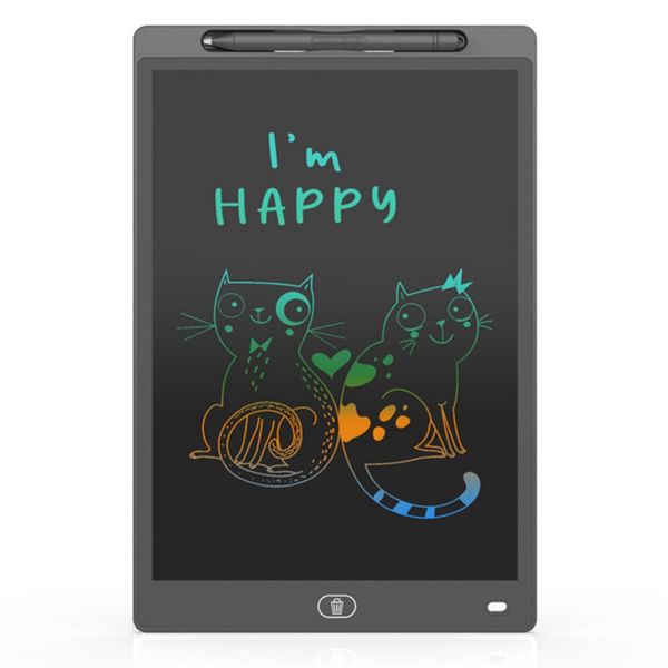 12 Inch Children's Drawing Board Lcd Handwriting Board (Color) B