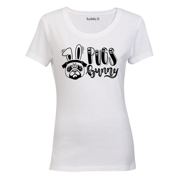 Pugs Bunny - Easter - Ladies - T-Shirt