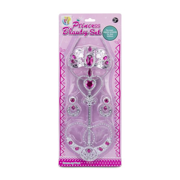 Carded Princess Beauty - Princess Accessories Set - Silver
