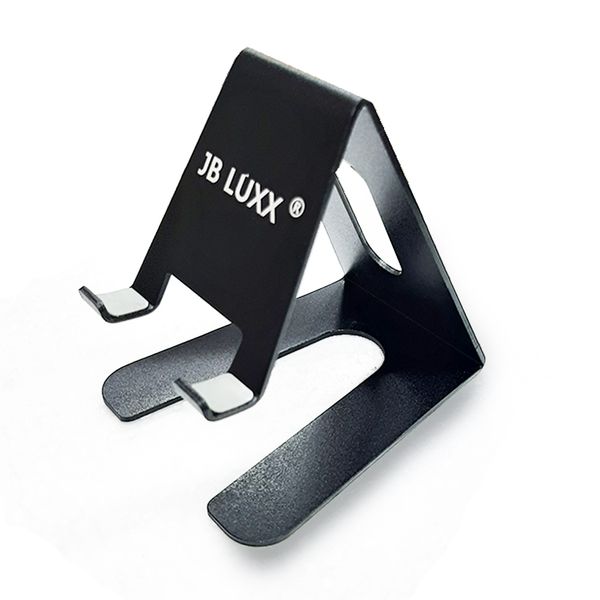 JB Luxx Desktop Stand For Mobile Phones, Tablets, iPad - Black