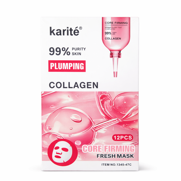 Karité Collagen Plumping Core Firming Fresh Mask (12 Pack)