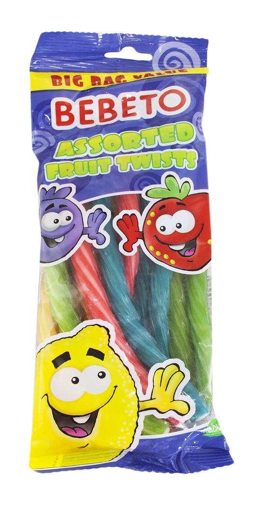 Bebeto Assorted Fruit Twists Box Of 12 X 250g Buy Online In South Africa Takealot Com