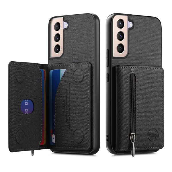 Wallet Card Holder Phone Case Compatible with Samsung Galaxy S21 Cover