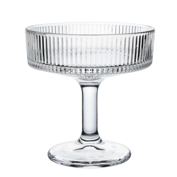 6 Pieces Insgrame Style Cocktail Coupe Glass For Table Decor