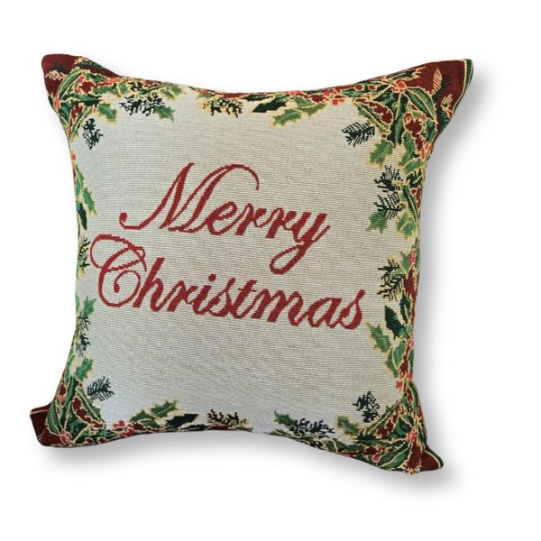 Merry Christmas Pillow for classic Christmas decoration - Quality
