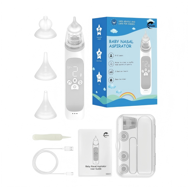 Electric Nasal Aspirator Children and Infants Clean Snot Booger Nasal